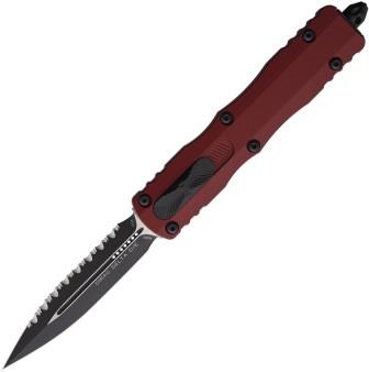 Microtech Automatic Pocket Knife Dirac Delta OTF Merlot - MCT2273MR